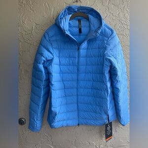 NEW Men’s Lululemon Navigation Down Hoodie Blue  | Size L